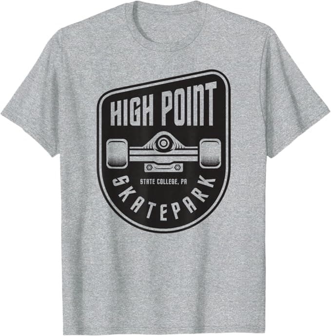 High Point Skatepark State College T-Shirt